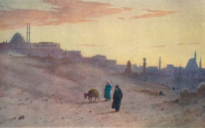 La Ciudadela y El Cairo desde el Este, c1880, 1904 de Robert George Talbot Kelly