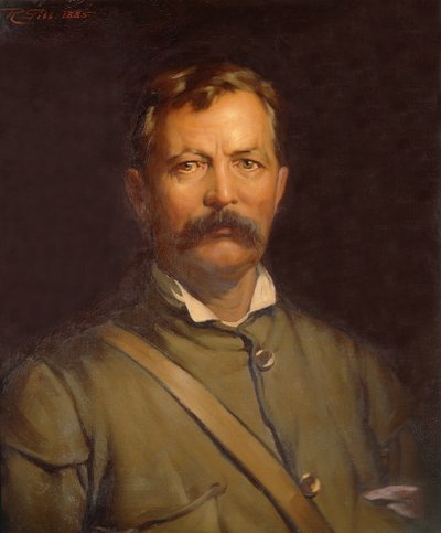 Retrato de Henry M. Stanley, Explorador de Robert Gibb