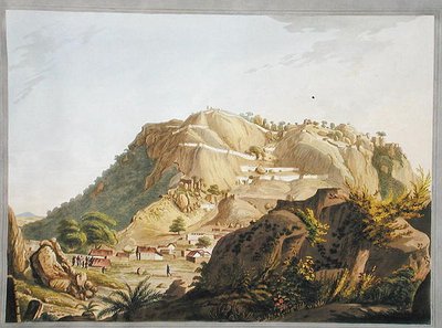 Vista suroeste de Ootra-Durgum, ilustración de 