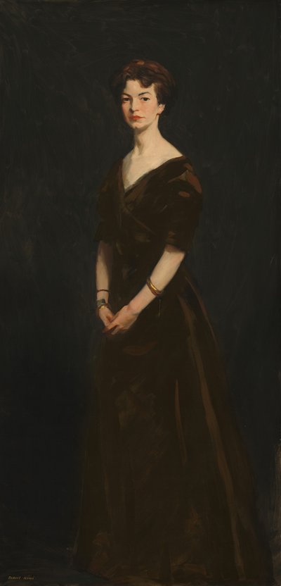 Edith Reynolds, 1908 de Robert Henri