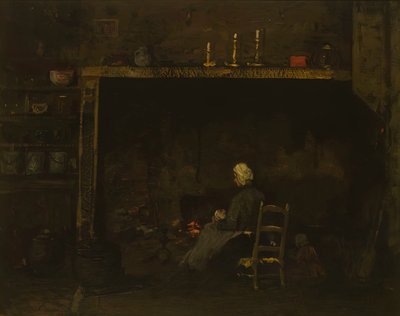 Interior de Normandía, 1899 de Robert Henri