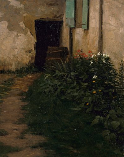 Un camino de jardín, 1896 de Robert Henry Logan