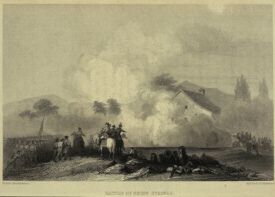 La batalla de Eutaw Springs en 1781 de Robert Hinshelwood