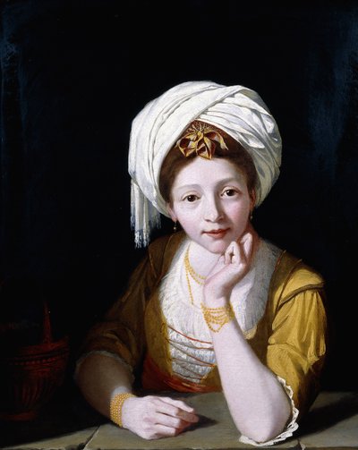 Retrato de una Dama como la Sibila Cumana, 1778-1789 de Robert Home