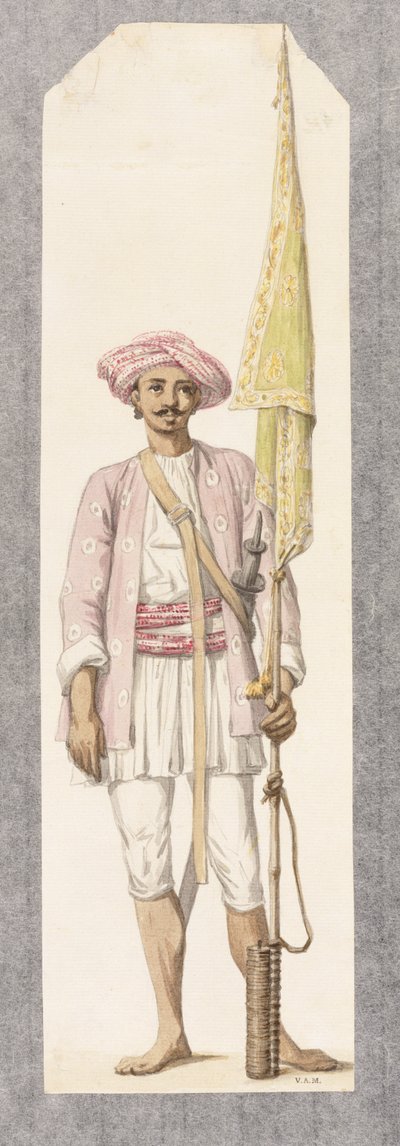 Hombre Cohete del Sultán Tipoo (1750-99), c.1793-4 de Robert Hone