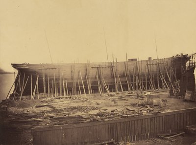 Aphrodita en construcción, ca. 1857 de Robert Howlett