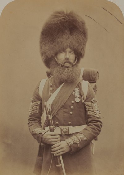 Sargento de color Macgregor, Guardia de Fusileros Escoceses de Robert Howlett