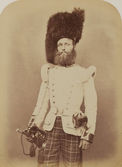 Tambor John Rennie, 72º Regimiento de Infantería (Highlanders del Duque de Albany) de Robert Howlett