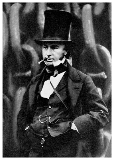 Isambard Kingdom Brunel, ingeniero británico, 1857 de Robert Howlett