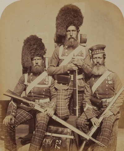 Noble, Dawson y Harper, 72º Regimiento de Infantería (Propio de Duke of Albany