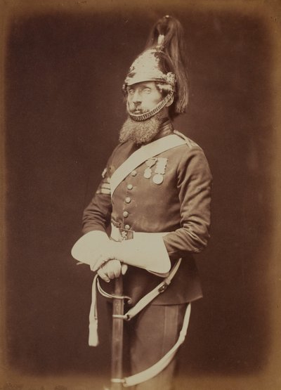 Sargento Mayor Bailey, 1er Guardias de Dragones Reales de Robert Howlett