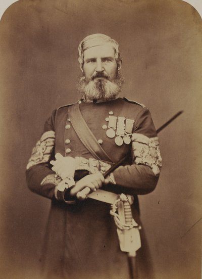Sargento Mayor Edwards, Guardias de Fusileros Escoceses de Robert Howlett
