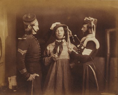 El Recluta, 1856 de Robert Howlett