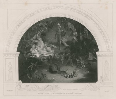 Allí Duerme Titania, de El Sueño de una Noche de Verano de Robert Huskisson
