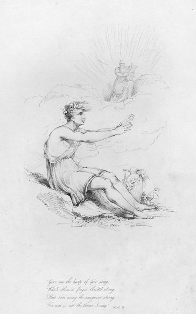 Anacreonte, Oda II de Robert Kerr (after) Porter
