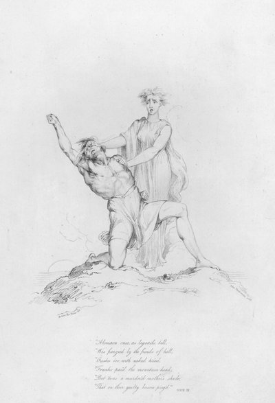 Anacreonte, Oda IX de Robert Kerr (after) Porter