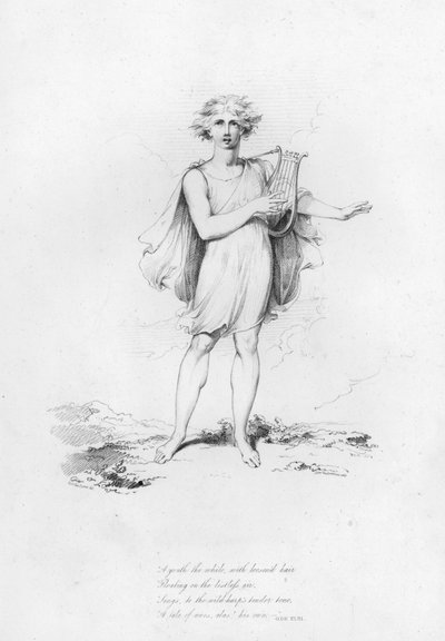 Anacreonte, Oda XLIII de Robert Kerr (after) Porter