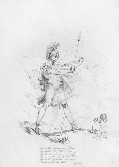 Anacreonte, Oda XXVIII de Robert Kerr (after) Porter