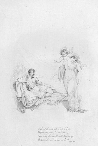 Anacreonte, Oda XXXII de Robert Kerr (after) Porter