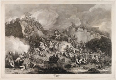 El asalto de Seringapatam, 1799 de Robert Kerr Porter