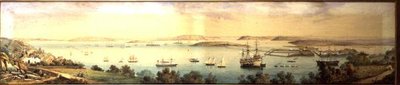 Vista panorámica de la cala de Cork de Robert L. Stopford