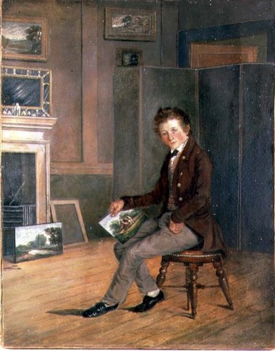 Retrato de Joseph Stannard (1797-1830) de joven de Robert Ladbrooke