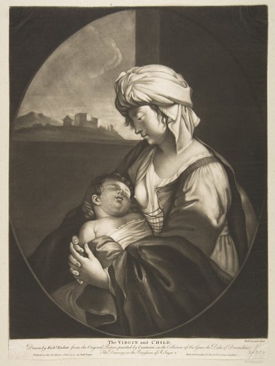Virgen y Niño de Robert Laurie