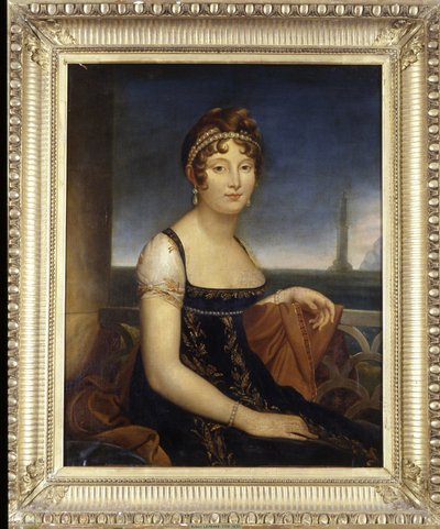 Marie-Paulette llamada Paulina Bonaparte, Princesa Borghese (Hermana de Napoleón I) de Robert Lefevre