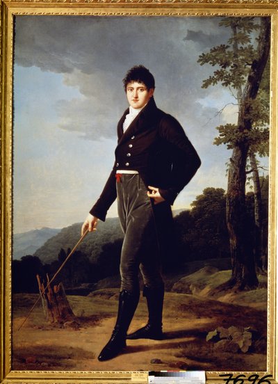 Retrato del conde Andrey Bezborodko. Pintura de Robert Lefevre (1756-1830) de Robert Lefevre