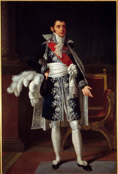 Retrato de Anne Jean Marie Rene Savary, Duque de Rovigo (1774 - 1833) Ministro de la Policía General de Robert Lefevre
