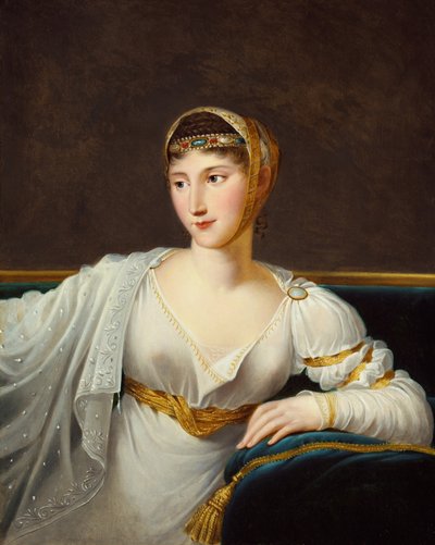 Retrato de la Princesa Pauline Borghese, esposa del General Leclerc de Robert Lefevre