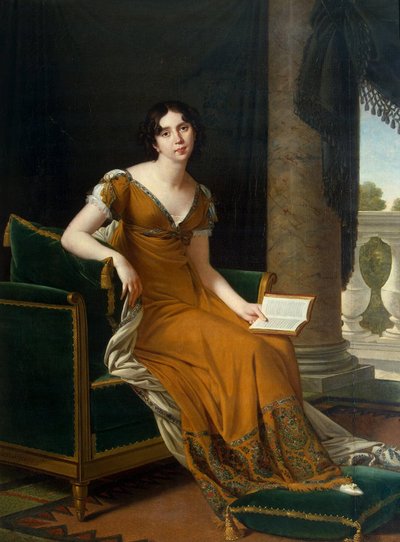 Retrato de Yelizaveta Demidova, entre 1800 y 1805 de Robert Lefevre