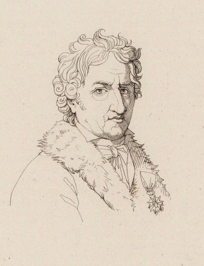 Retrato del compositor Pierre-Alexandre Monsigny 1729-1817, c. 1810 de Robert Lefevre