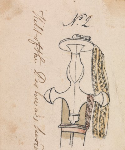 Empuñadura de la espada del Peshwa de Robert Mabon