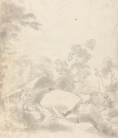 Paisaje con rocas de Robert Mabon