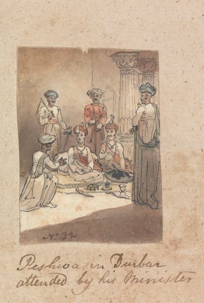 El Peshwa Maratha y sus ministros de Robert Mabon