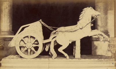 [Caballos y carroza - Museo Vaticano] de Robert MacPherson