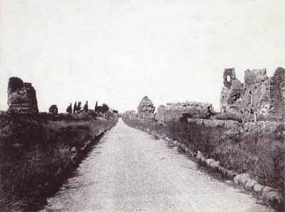 Vista de la Via Appia Antica de Robert MacPherson