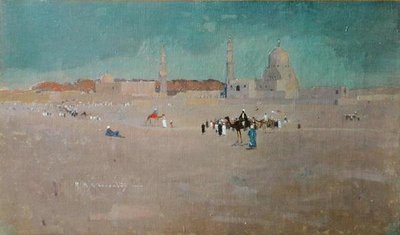 Una escena en Egipto, c.1890 de Robert McGowan Coventry