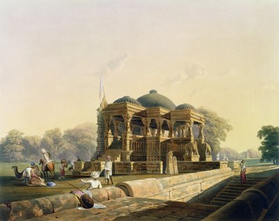 Templo antiguo en Hulwud, del Volumen I de 