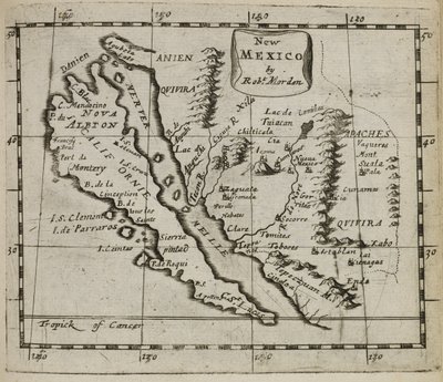 Maps.C.39.a.11, mapa 57 Nuevo México de Robert Morden