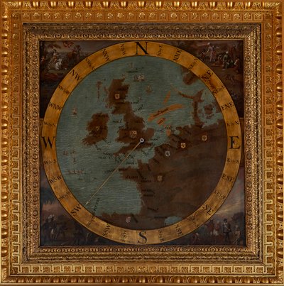 El reloj de viento de la Galería del Rey, Palacio de Kensington de Robert Morden