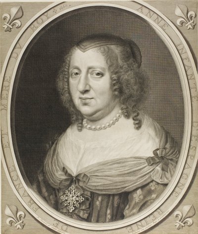 Ana de Austria de Robert Nanteuil