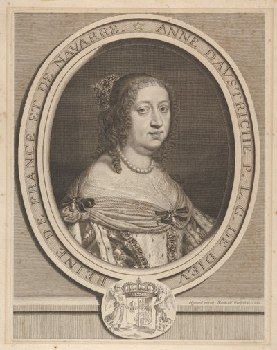 Ana de Austria, 1660 de Robert Nanteuil