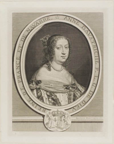 Ana de Austria, Reina de Francia de Robert Nanteuil