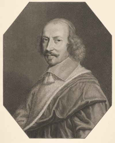 Cardenal Jules Mazarin, 1656 de Robert Nanteuil