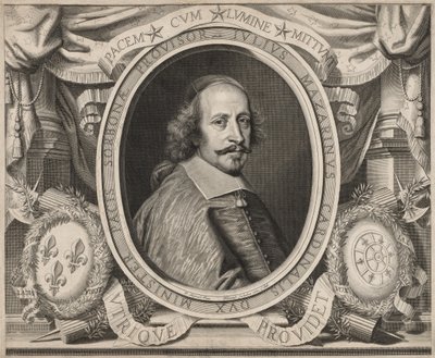 Cardenal Mazarino, 1660 de Robert Nanteuil