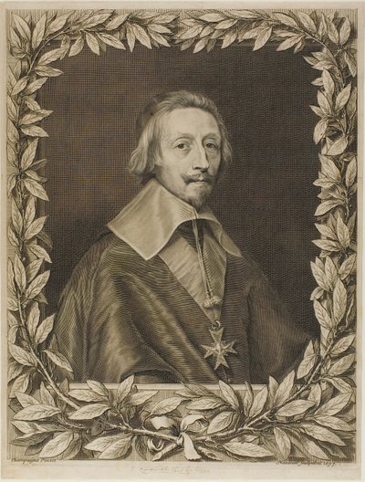 Cardenal Richelieu de Robert Nanteuil
