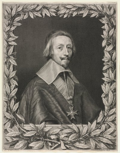 Cardenal Richelieu, 1657 de Robert Nanteuil