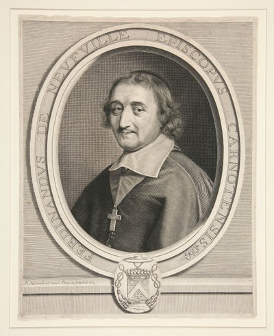 Fernando de Neufville, obispo de Chartres (1608-1678) de Robert Nanteuil